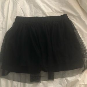 Black tutu skirt XL stretchy waistband
